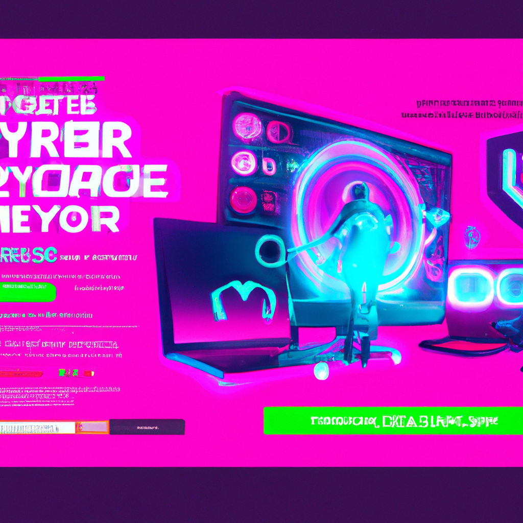ArcadeFlux montage: neon interface, pixel prototypes